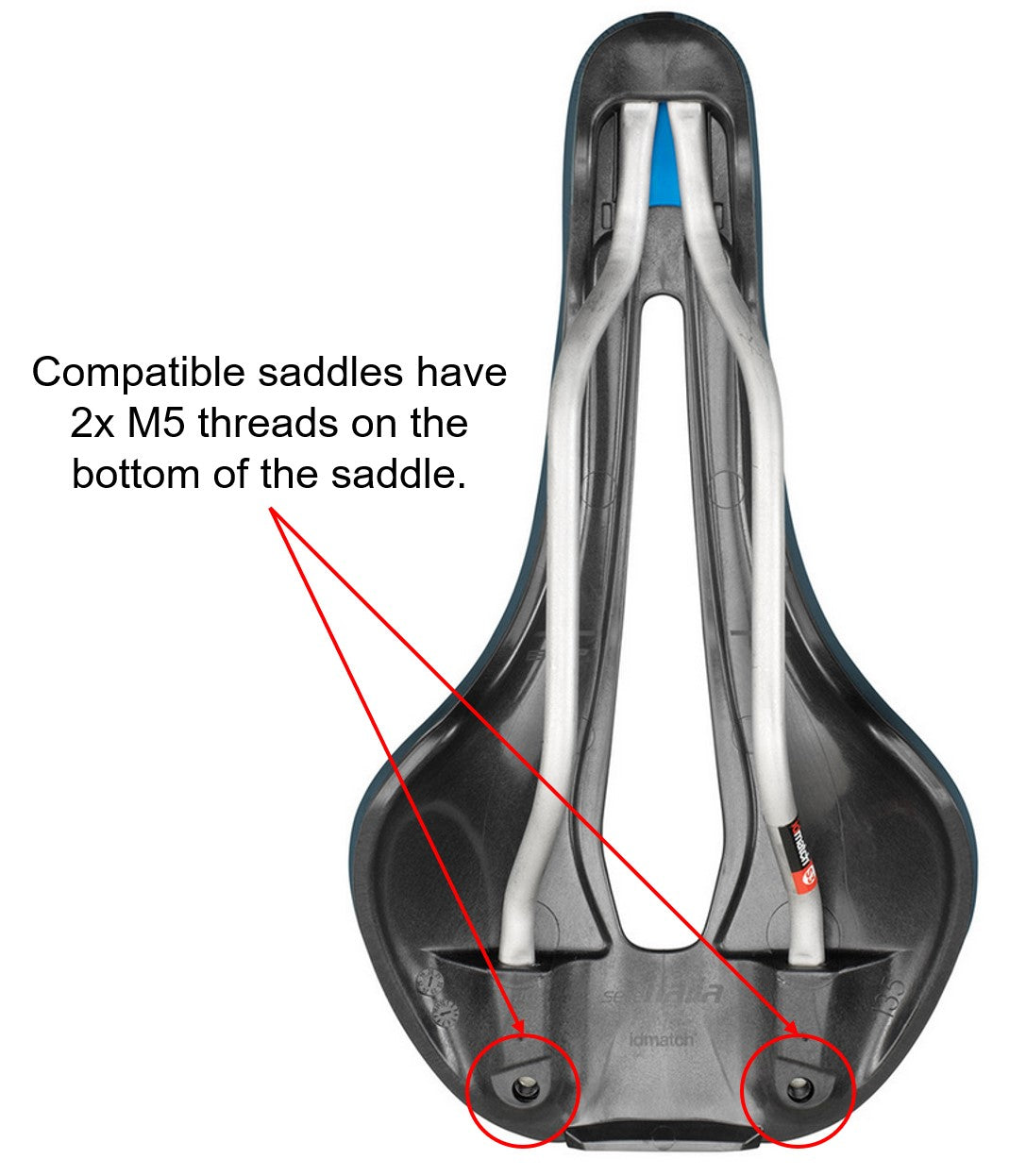 Garmin Varia Mount for Selle Italia Saddle