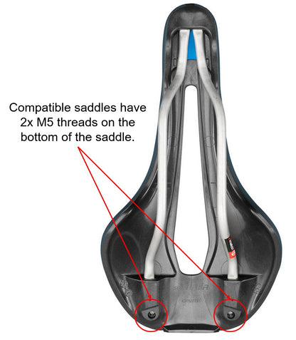 Garmin Varia Mount for Selle Italia Saddle